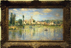 夏のヴェトゥイユ 作： Claude Monet